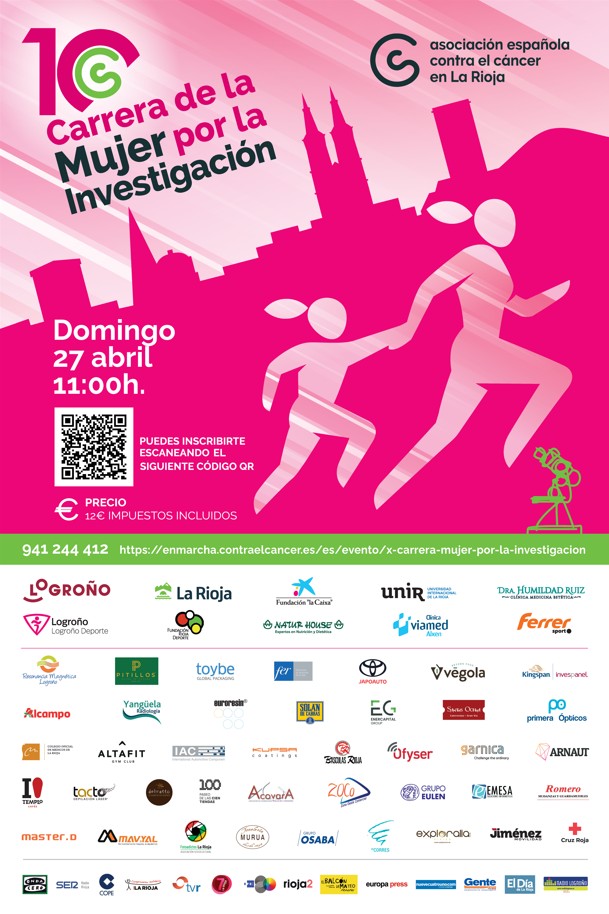 10 carrera de la mujer cancer logroño